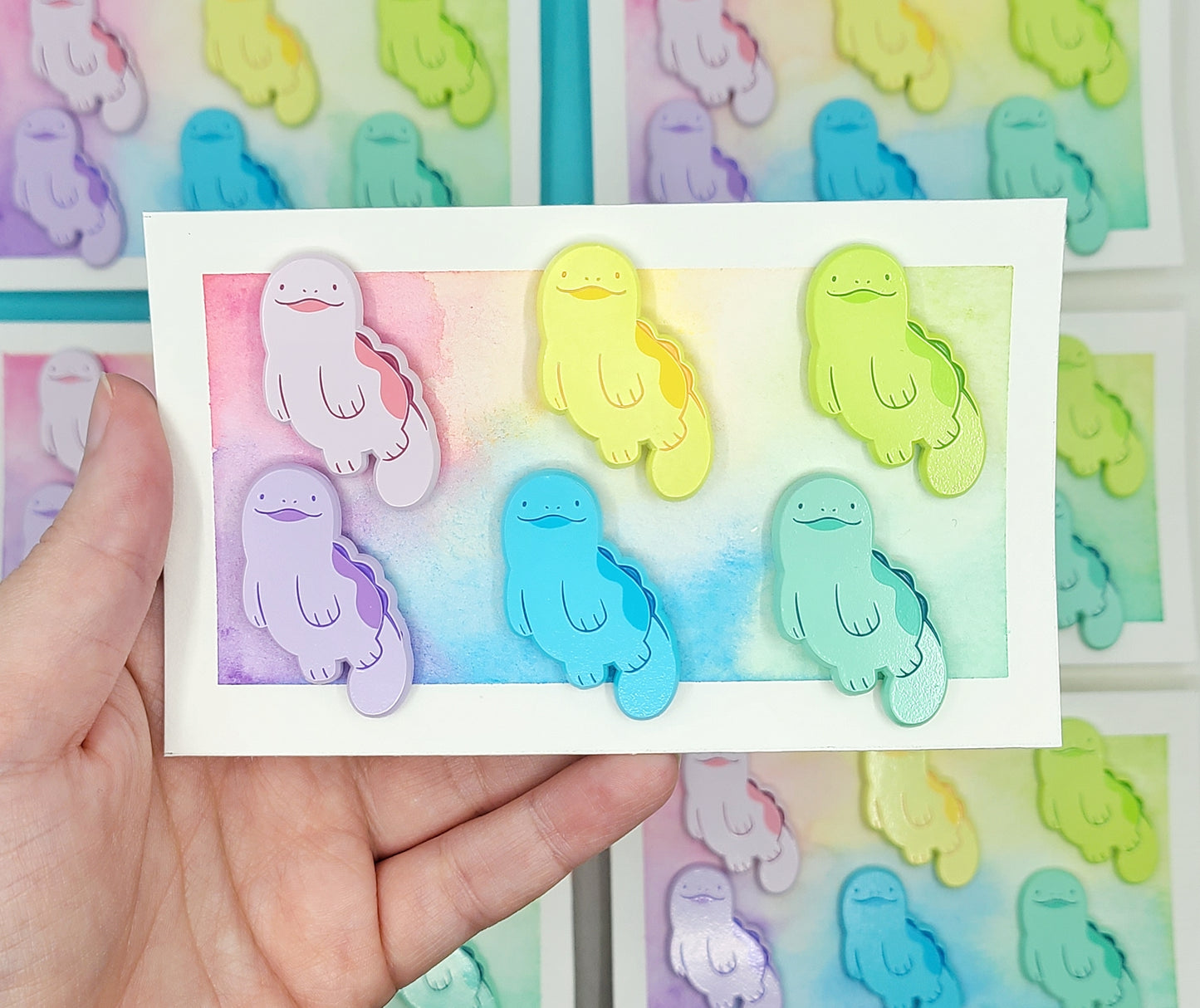 *MYSTERY* Rainbow Quag Blind Bag Enamel Pins