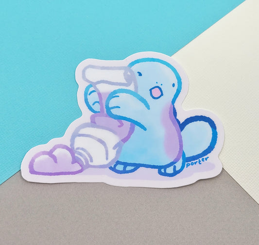 Quag with Paint Tube Sticker