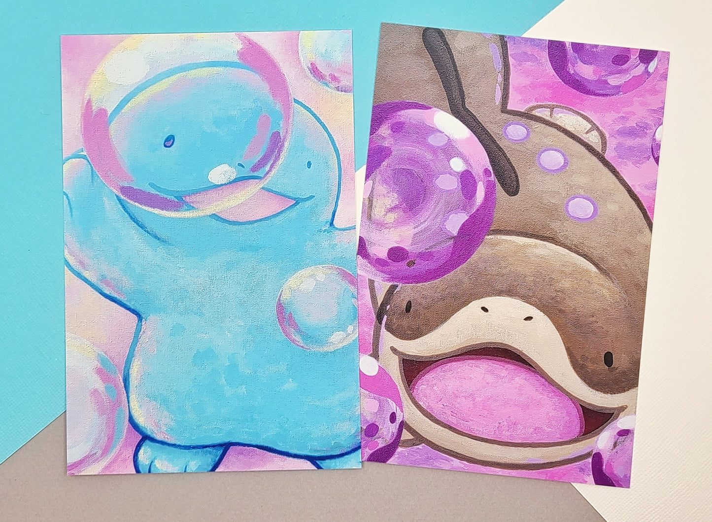 Quag & Clod Bubbly Fun Mini Prints