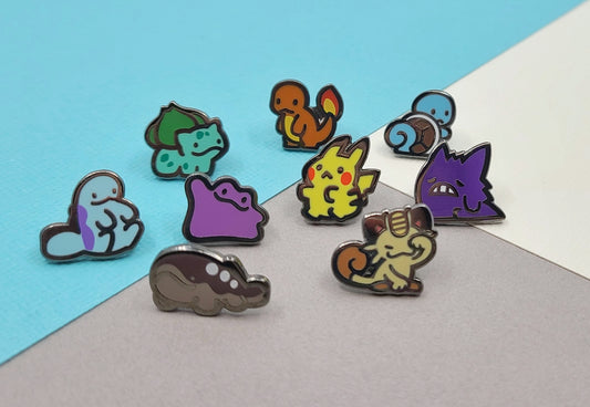 Mini Mons Hard Enamel Pins