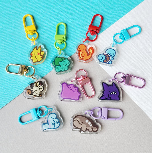 Mini Mons Acrylic Mini Charms