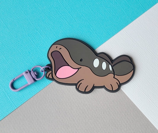 Clod Rubber/PVC Keychain