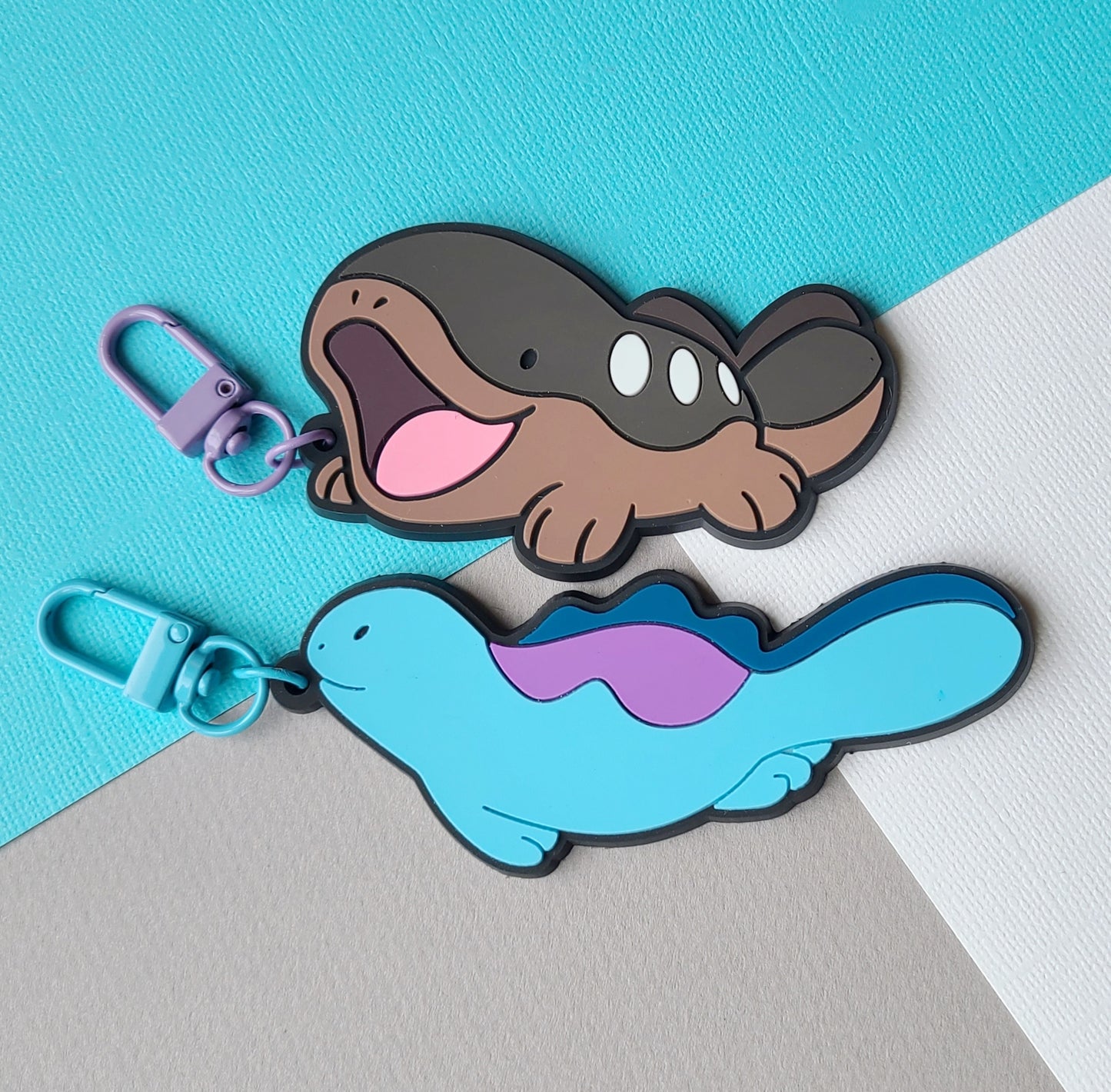 Clod Rubber/PVC Keychain
