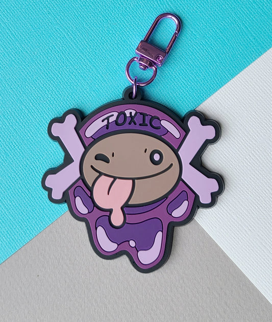 Paldean Woop Toxic Rubber/PVC Keychain