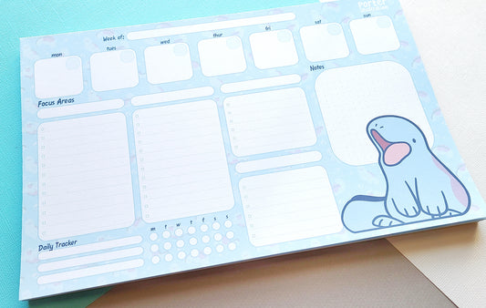 Quag Weekly Desktop Planner