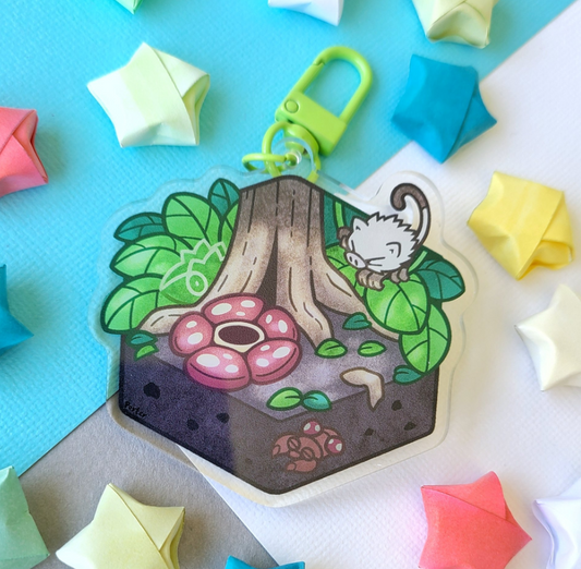 PokeHabitat: Jungle - Acrylic Charm