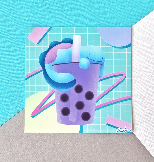 Quag Boba Mini Print
