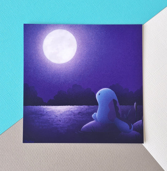 Pondering Quag Mini Print