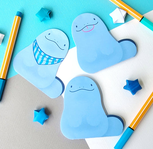 Quag Shaped Memo Pad