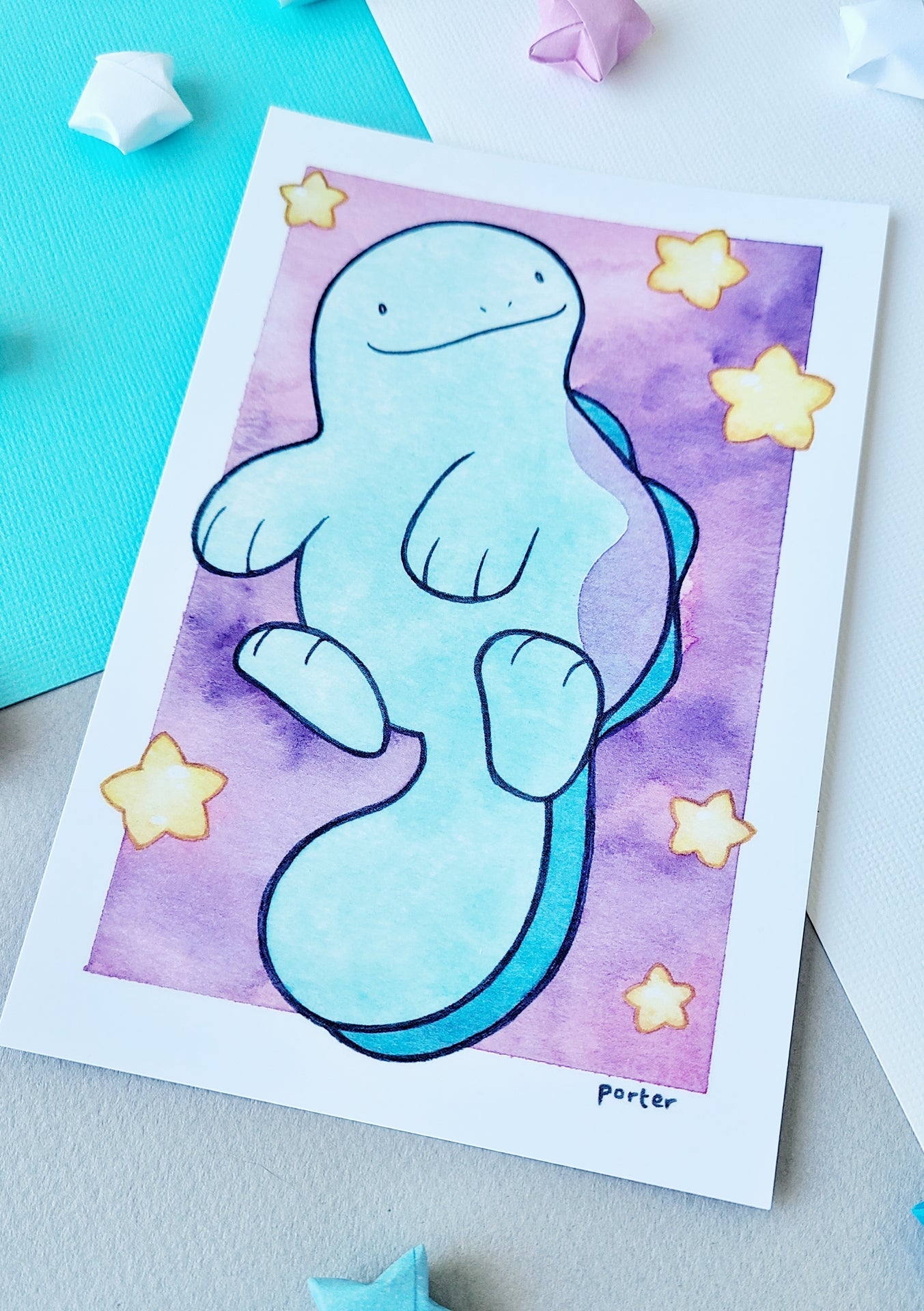 Starry Quag Mini Print - Normal and Shiny