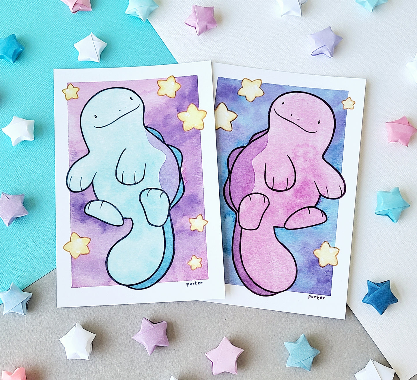 Starry Quag Mini Print - Normal and Shiny