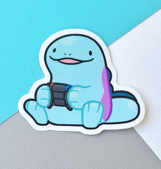 Sup Gamers Quag Vinyl Sticker