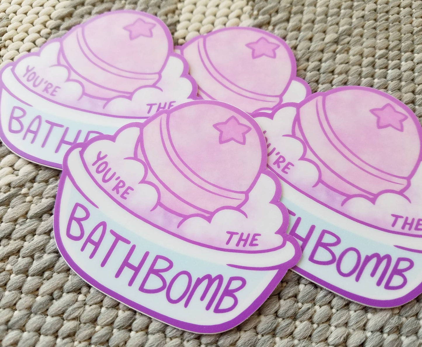 You're the Bathbomb - Vinyl Sticker