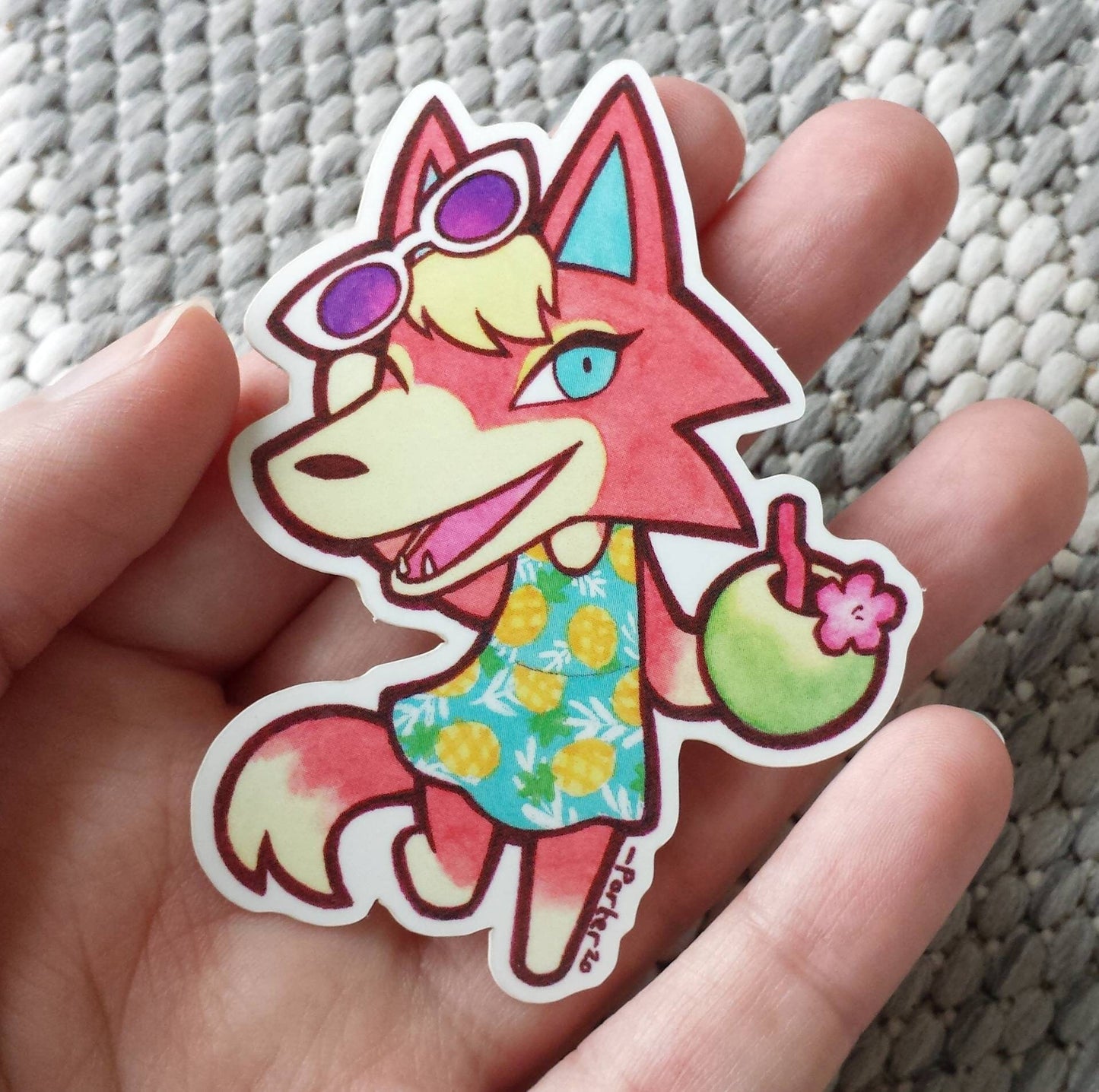 ACNH Audie Sticker