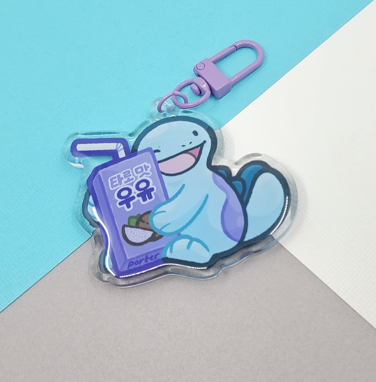 Quag with Taro Milk Charm