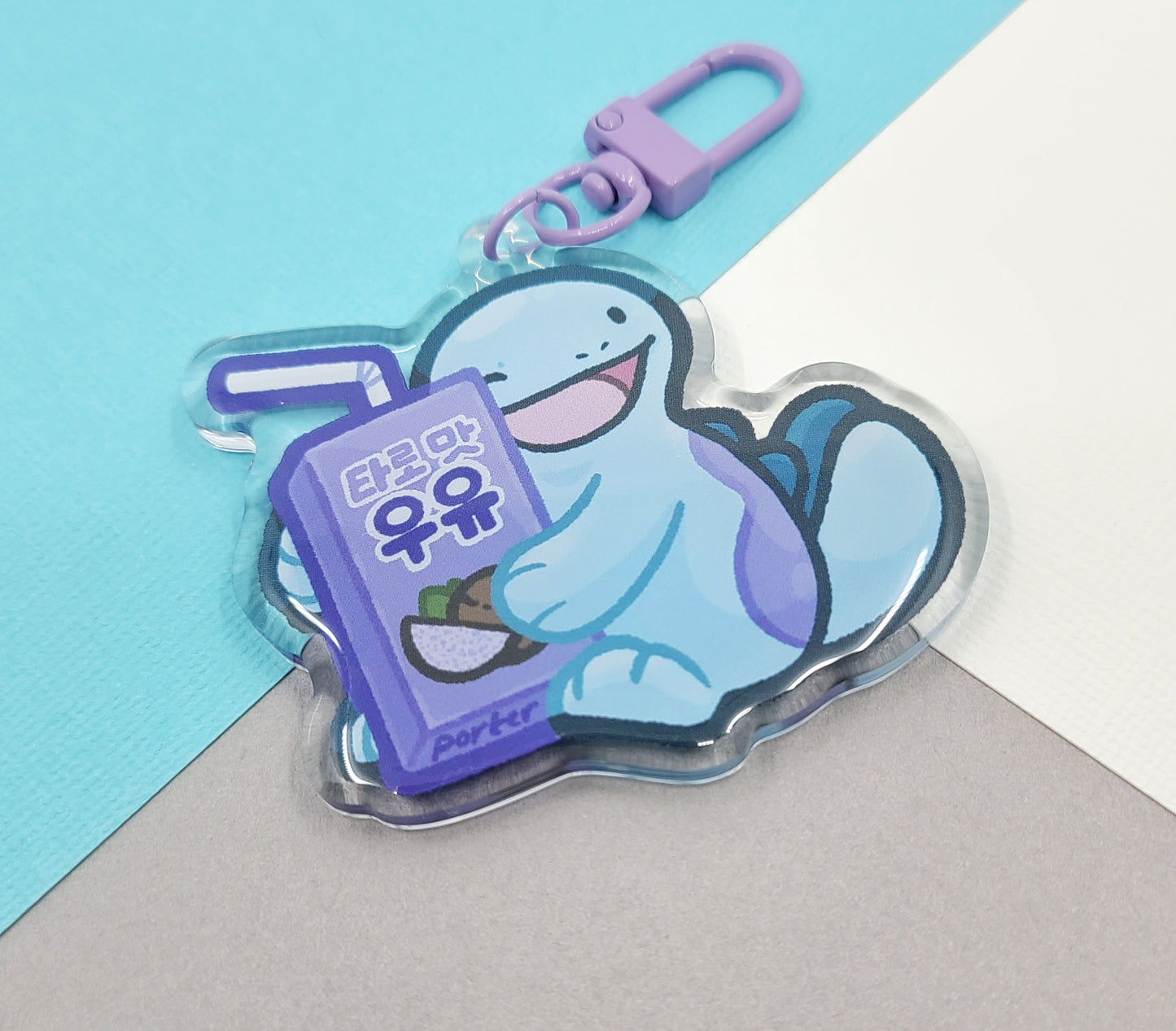 Quag with Taro Milk Charm