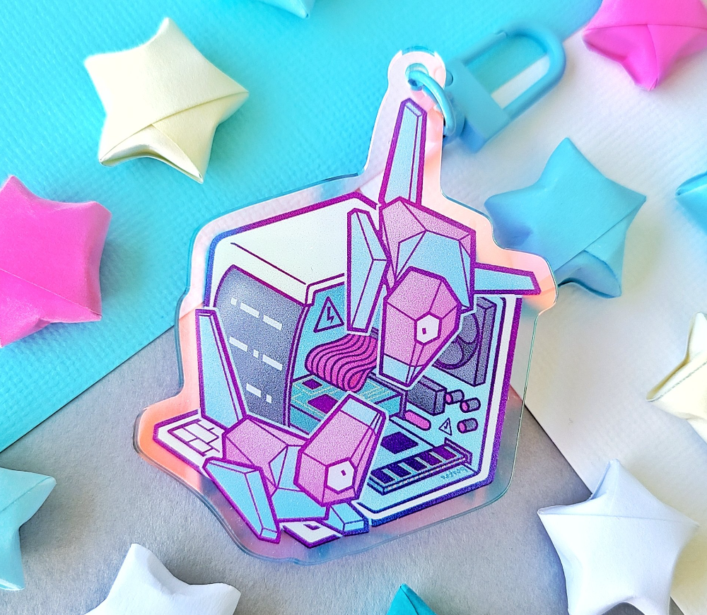 PokeHabitat: Virtual - Acrylic Charm