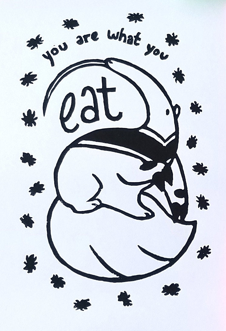 You Are What You Eat - Anteater Print