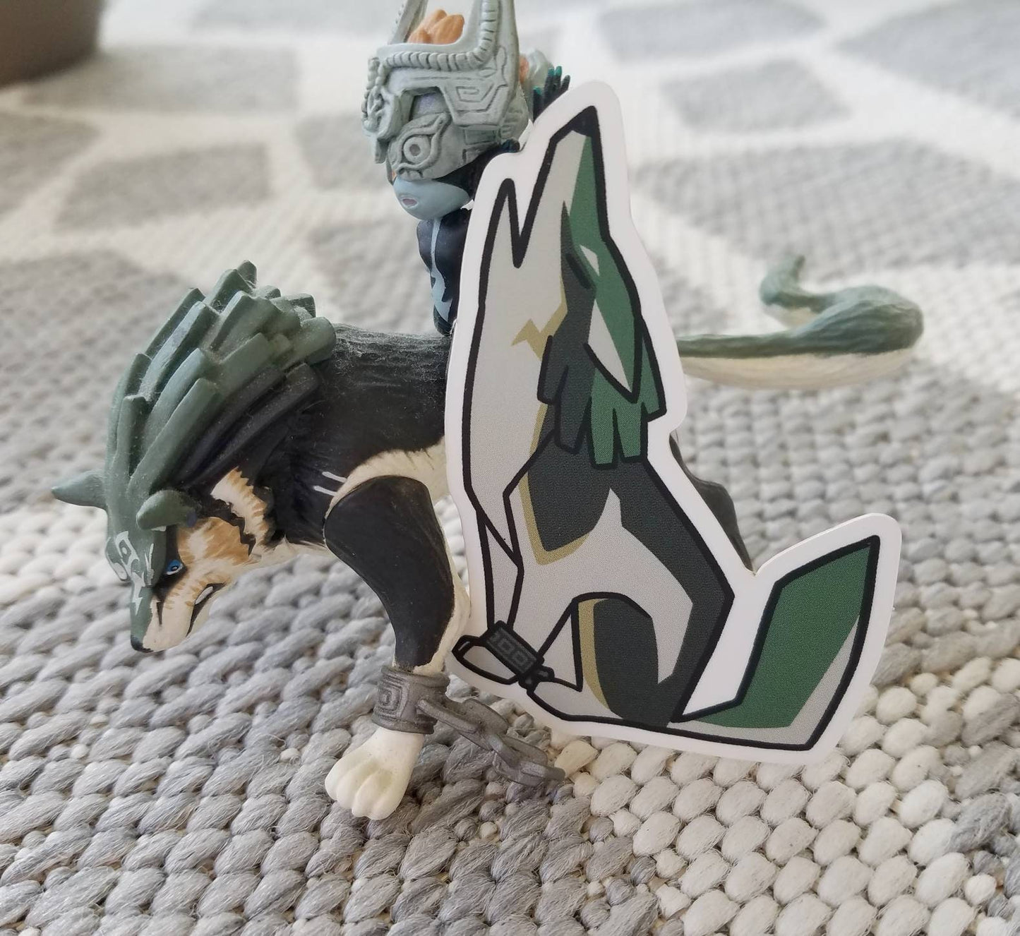 Howling Wolf Link Sticker