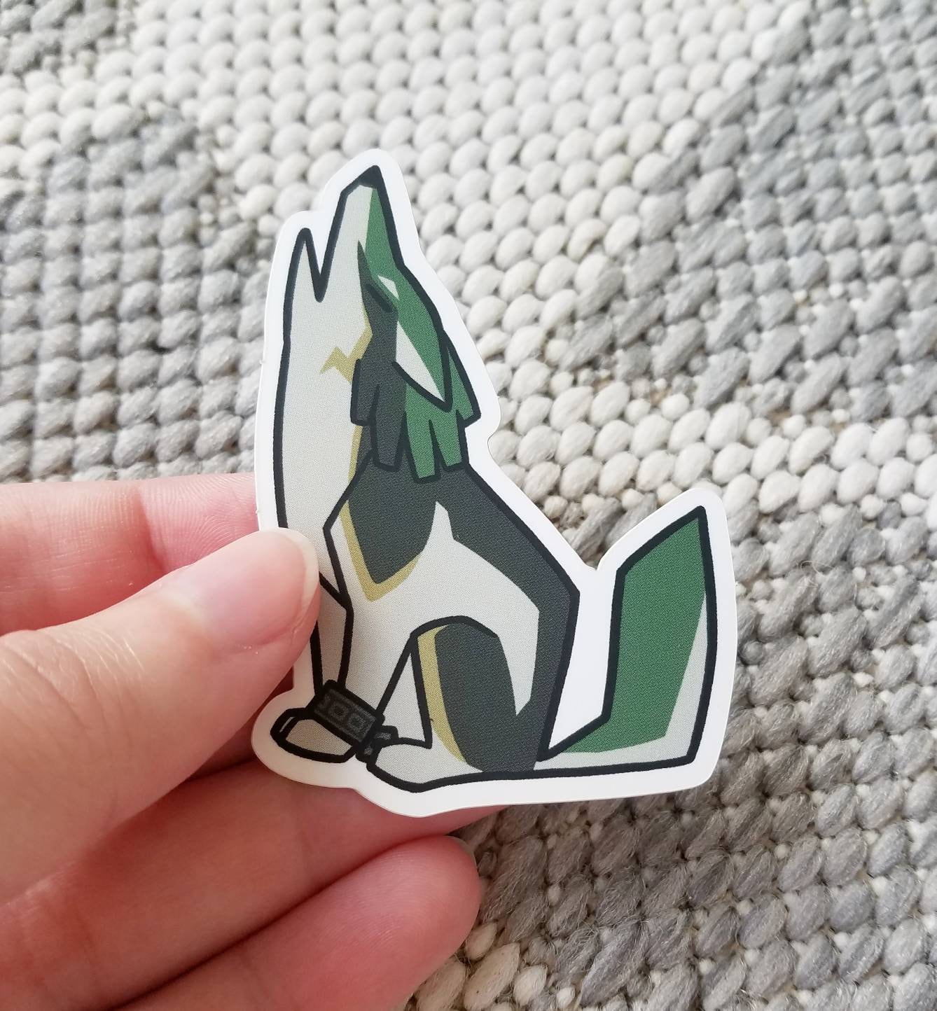 Howling Wolf Link Sticker